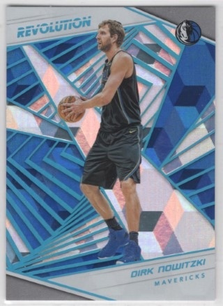 2018-19 Panini Revolution - Cubic #016 - Dirk Nowitzki SN50 - Dallas Mavericks