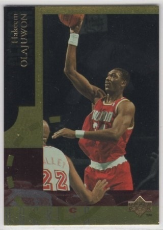 1994-95 Upper Deck - Special Edition Gold #SE33 - Hakeem Olajuwon - Houston Rockets