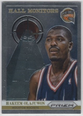 2013-14 Panini Prizm - Hall Monitors #23 - Hakeem Olajuwon - Houston Rockets