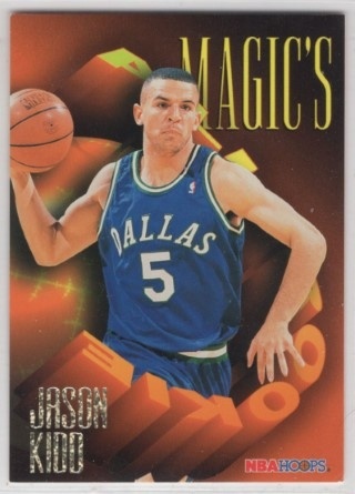 1994-95 Hoops - Magic's All-Rookies #AR02 - Jason Kidd - ROOKIE - Dallas Mavericks