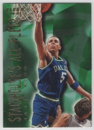 1996-97 Fleer - Stackhouse's All Fleer #06 - Jason Kidd - Dallas Mavericks