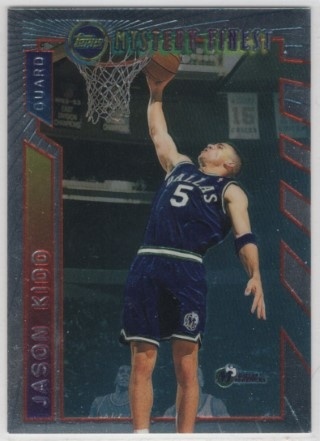 1996-97 Topps - Mystery Finest Borderless #M02 - Jason Kidd - Dallas Mavericks