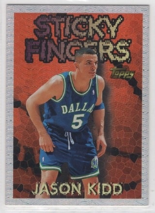 1996-97 Topps - Season's Best #19 - Jason Kidd - Dallas Mavericks