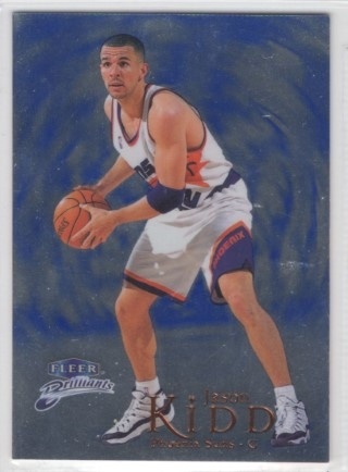 1998-99 Fleer Brilliants - Blue #72B - Jason Kidd - Phoenix Suns