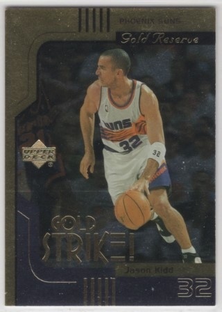 1999-00 Upper Deck Gold Reserve - Gold Strike! #GS6 - Jason Kidd - Phoenix Suns