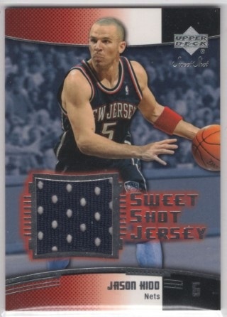 2004-05 Upper Deck Sweet Shot - Sweet Shot Jersey #SSJ-JK - Jason Kidd MEM - New Jersey Nets