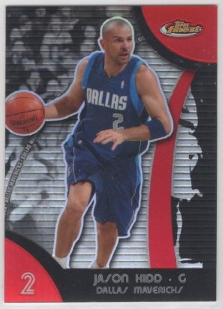 2007-08 Finest - Refractors #10 Jason Kidd - Dallas Mavericks