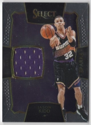 2015-16 Select - Sparks Memorabilia #21 - Jason Kidd MEM, SN99 - Phoenix Suns