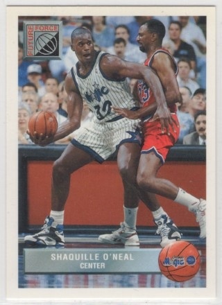 1992-93 Upper Deck McDonald's - P43 Future Force - Shaquille O'Neal - ROOKIE - Orlando Magic