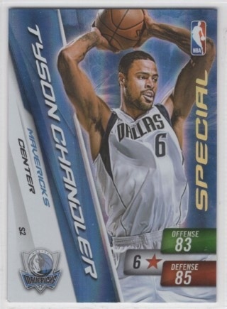 2010-11 Adrenalyn XL - Special #S2 - Tyson Chandler - Dallas Mavericks