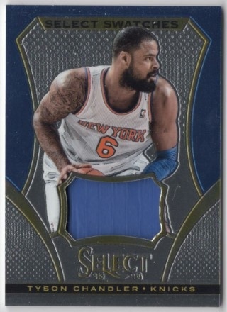 2013-14 Select - Swatches #65 - Tyson Chandler MEM - New York Knicks