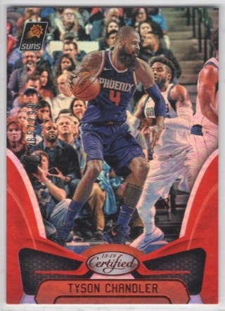 2018-19 Panini Certified - Red #122 - Tyson Chandler SN299 - Phoenix Suns