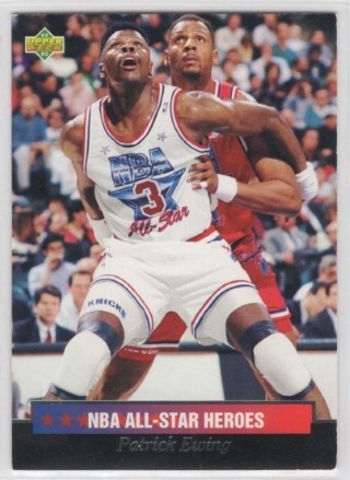 1992-93 Upper Deck - NBA All Star Collector Set #14 - Patrick Ewing - All Star East