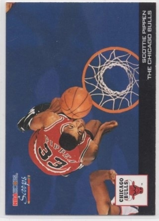 1993-94 Hoops - Scoops #HS04 - Scottie Pippen - Chicago Bulls