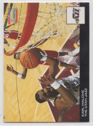 1993-94 Hoops - Scoops #HS26 - Karl Malone - Utah Jazz