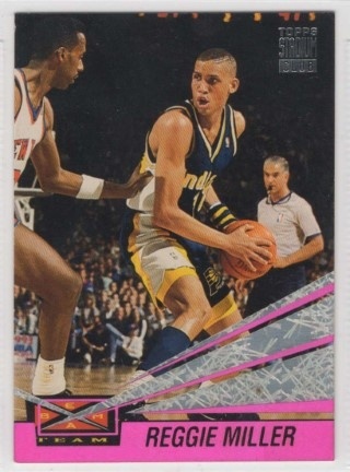 1993-94 Stadium Club - Beam Team #06 - Reggie Miller - Indiana Pacers