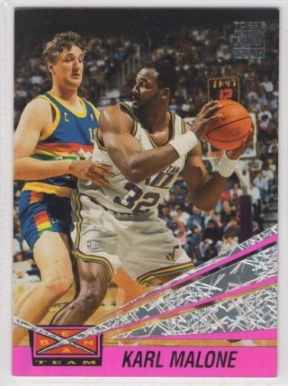 1993-94 Stadium Club - Beam Team #09 - Karl Malone - Utah Jazz
