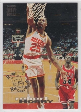 1993-94 Stadium Club - Rim Rockers #6 - Robert Horry - Houston Rockets