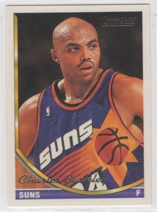 1993-94 Topps - Gold #373 - Charles Barkley - Phoenix Suns