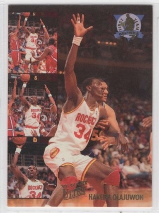 1993-94 Ultra - All NBA Team #04 - Hakeem Olajuwon - Houston Rockets