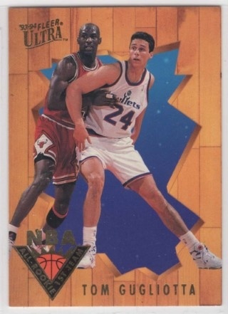 1993-94 Ultra - All Rookie Team #2 - Tom Gugliotta - Washington Bullets