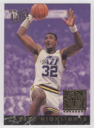 1993-94 Ultra - Karl Malone Career Highlights #02 - Karl Malone - Utah Jazz