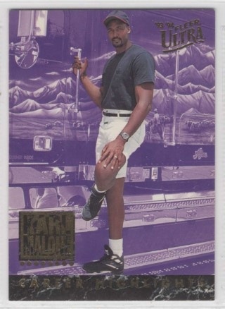 1993-94 Ultra - Karl Malone Career Highlights #10 - Karl Malone - Utah Jazz