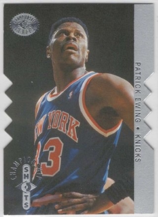 1995-96 SP Championship - Championship Shots #S12 - Patrick Ewing - New York Knicks