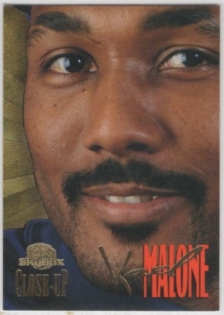 1995-96 Skybox Premium - Close Up #C8 - Karl Malone - Utah Jazz