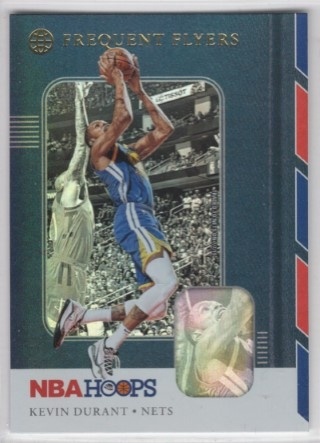 2019-20 Hoops - Frequent Flyers Holo #01 - Kevin Durant - Brooklyn Nets