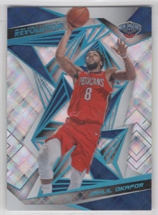 2019-20 Panini Revolution - Cosmic #024 - Jahlil Okafor SN100 - New Orleans Pelicans