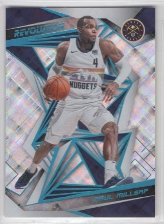 2019-20 Panini Revolution - Cosmic #049 - Paul Millsap SN100 - Denver Nuggets