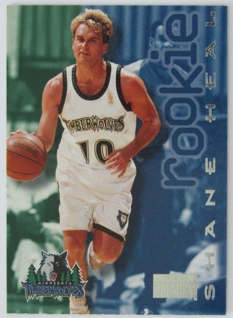 1996-97 SkyBox Premium - #215 Shane Heal ROOKIE - Minnesota Timberwolves