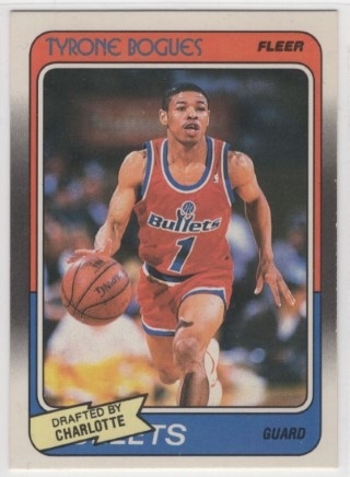 1988-89 Fleer - #013 Muggsy Bogues - ROOKIE - Charlotte Hornets