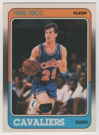 1988-89 Fleer - #025 Mark Price - ROOKIE - Cleveland Cavaliers