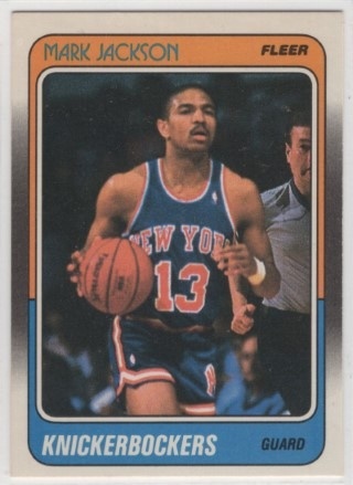 1988-89 Fleer - #082 Mark Jackson - ROOKIE - New York Knicks