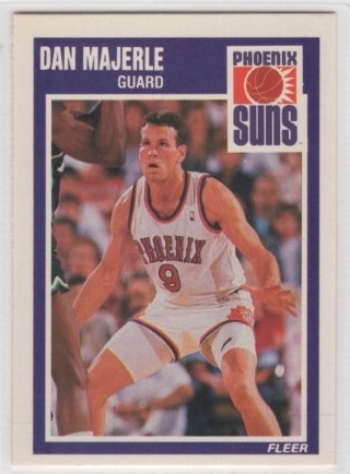1989-90 Fleer - #124 Dan Majerle - ROOKIE - Phoenix Suns