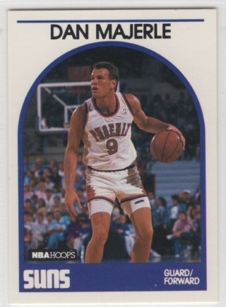1989-90 Hoops - #183 Dan Majerle - ROOKIE - Phoenix Suns