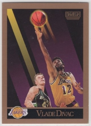 1990-91 Skybox - #135 Vlade Divac - ROOKIE - LA Lakers
