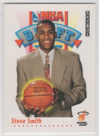 1991-92 Skybox - #517 Steve Smith - ROOKIE - Miami  Heat