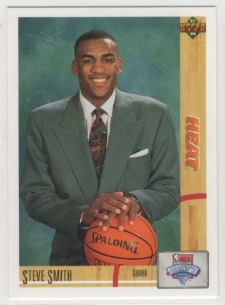 1991-92 Upper Deck - #004 Steve Smith - ROOKIE - Miami Heat