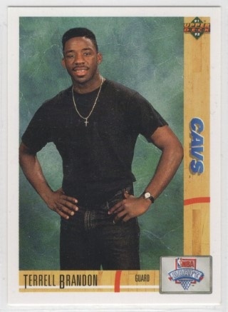 1991-92 Upper Deck - #006 Terrell Brandon - ROOKIE - Cleveland Cavaliers