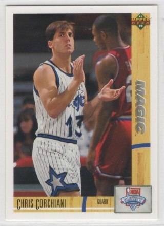 1991-92 Upper Deck - #017 Chris Corchiani - ROOKIE - Orlando Magic