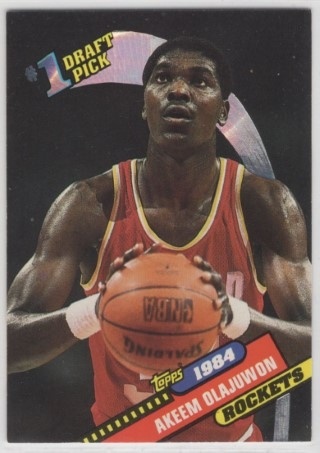 1992-93 Topps Archives - #004 Draft Pick - Akeem Olajuwon - Houston Rockets
