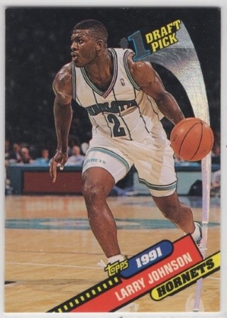1992-93 Topps Archives - #011 Draft Pick - Larry Johnson - Charlotte Hornets