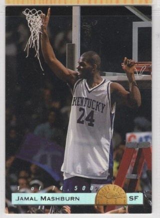 1993 Classic Draft Picks - Limited Prints #LP03 Jamal Mashburn PR74500 - ROOKIE - Kentucky Wildcats