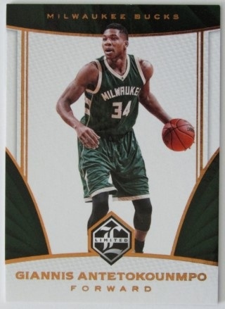 2016-17 Panini Limited - #045 Giannis Antetokounmpo - Milwaukee Bucks