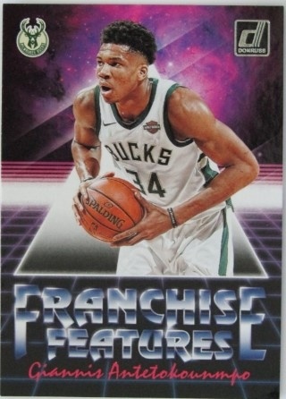 2018-19 Donruss - Franchise Features #17 - Giannis Antetokounmpo - Milwaukee Bucks