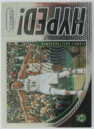 2019-20 Panini Prizm - Get Hyped! #03 - Giannis Antetokounmpo - Milwaukee Bucks
