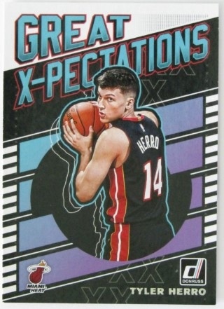 2019-20 Donruss - Great X-Pectations #25 - Tyler Herro - Miami Heat